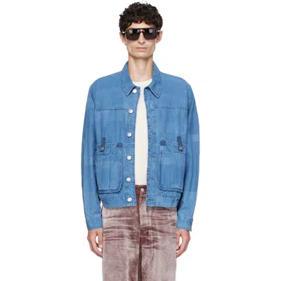 Isabel Marant Blue Darlane Denim Jacket