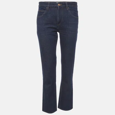 Pre-owned Isabel Marant Blue Denim Straight Fit Jeans M/waist 30"