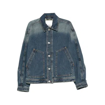 ISABEL MARANT ISABEL MARANT BLUE JACKETS - DENIM JACKETS MEN