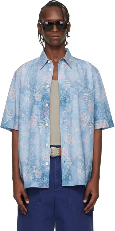 Isabel Marant Blue Labilio Shirt