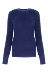 Isabel Marant Blue Mohair Blend Alford Sweater In 30eb
