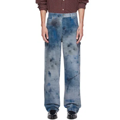 Isabel Marant Blue Pablo Jeans In Multi