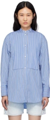 Isabel Marant Blue Ramsey Shirt In 30bu Blue
