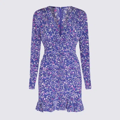 ISABEL MARANT ISABEL MARANT BLUE SILK LARA DRESS