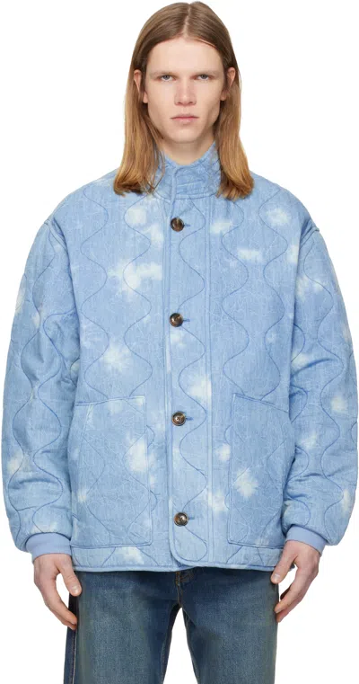 Isabel Marant Blue Taeliss Coat