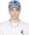 Isabel Marant Blue Tyron Denim Cap In 30bu Blue