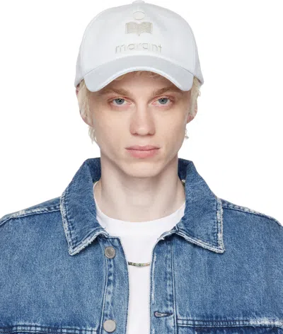 Isabel Marant Blue Tyron Denim Cap In 61aq Aqua