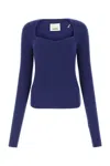 Isabel Marant Blue Wool Blend Bailey Sweater