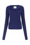 Isabel Marant Blue Wool Blend Bailey Sweater
