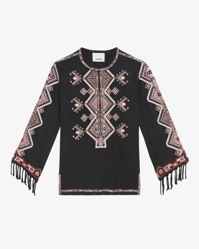 Isabel Marant Bluse Zelda In Black