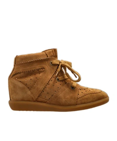 Isabel Marant Bobby Lace-up Wedge Sneakers