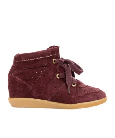Isabel Marant Bobby Lace-up Wedge Sneakers