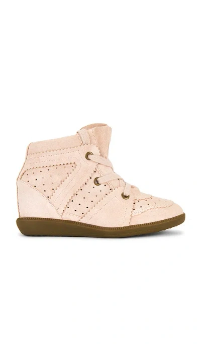Isabel Marant Bobby Sneaker In Pink