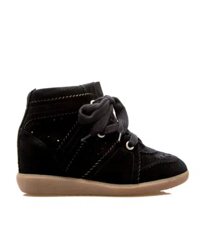 ISABEL MARANT ISABEL MARANT BOBBY LACE-UP WEDGE SNEAKERS