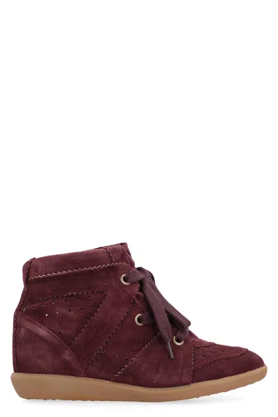 Isabel Marant Bobby Wedge Sneakers In Multi