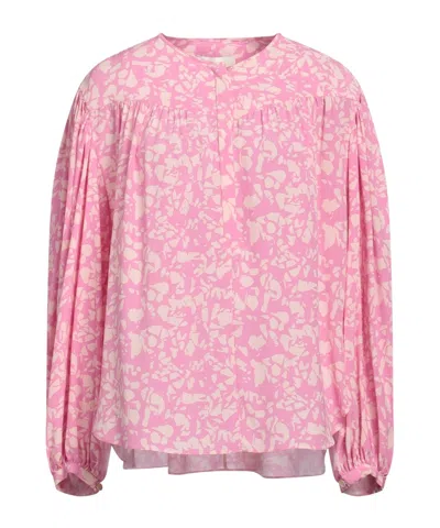 Isabel Marant Bohemian Style Top In Pink