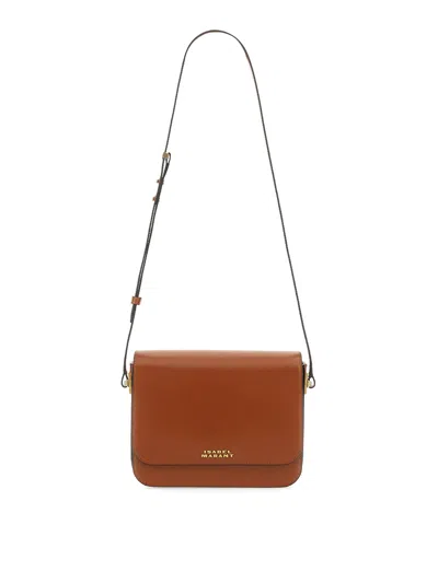 Isabel Marant Leather Bag In Brown
