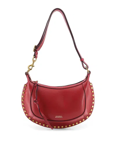 Isabel Marant Oskan Moon Shoulder Bag In Leather