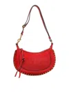 Isabel Marant Crossbody Bag With Adjustable Strap And Knot In Red