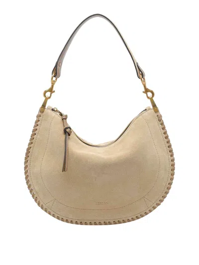 Isabel Marant Oskan Shoulder Bag In Sand