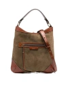 ISABEL MARANT SUEDE-FINISH LEATHER TOTE BAG