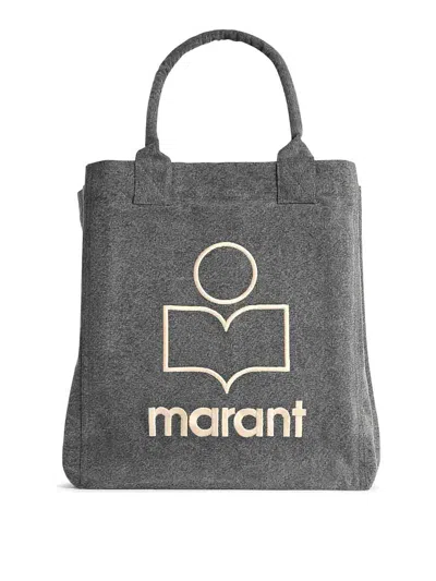 Isabel Marant Yenki Black Cotton Shopping Bag