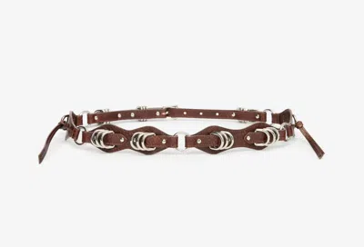 Isabel Marant Bolton Belt Ceinture In Red