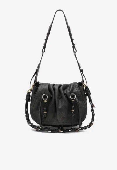 Isabel Marant Bolton Drawstring Shoulder Bag In Brown