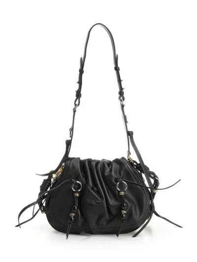 ISABEL MARANT BOLTON-GD CROSSBODY BAGS BLACK