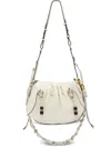 Isabel Marant Bolton Leather Shoulder Bag In White