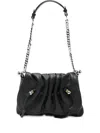 Isabel Marant Bolton Pouch Leather Shoulder Bags In Black