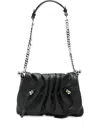 Isabel Marant Bolton Pouch Leather Shoulder Bags In Black