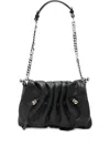 Isabel Marant Bolton Pouch Leather Shoulder Bags In Black