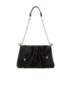 Isabel Marant Dark Brown Leather Bolton Shoulder Bag In Brown