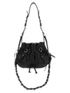 Isabel Marant Women Black Leather Bolton Shoulder Bag In Black