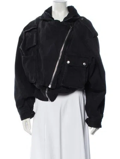 Pre-owned Isabel Marant Bomber Jacket In Black