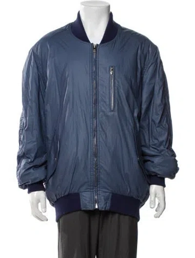 Pre-owned Isabel Marant Bomber Jacket In Blue
