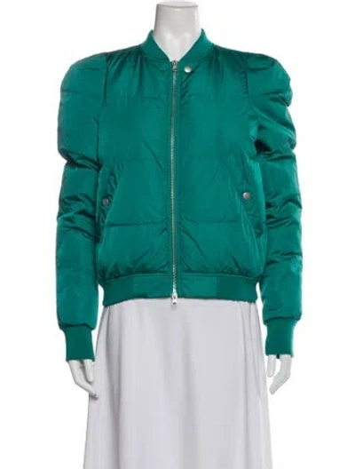 Pre-owned Isabel Marant Bomber Jacket In Green