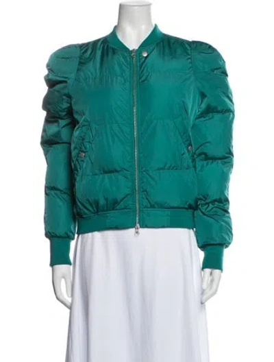Pre-owned Isabel Marant Bomber Jacket In Green