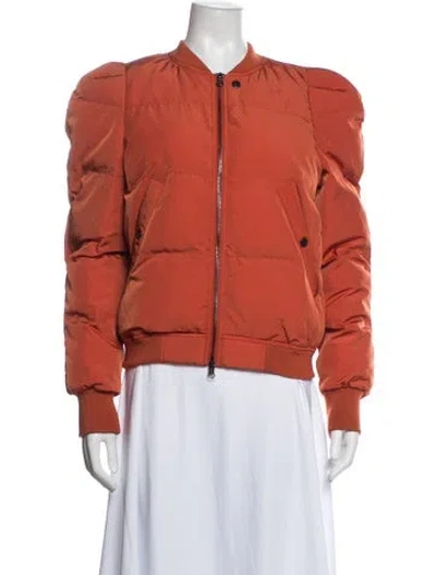 Pre-owned Isabel Marant Bomber Jacket In Orange