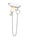 Isabel Marant Bonnie Brooch In Silver