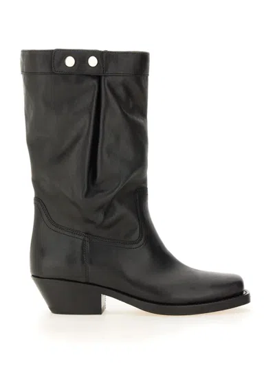 Isabel Marant Black Leather Boots