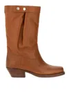 Isabel Marant Ademe Havana Biker Boot In Brown