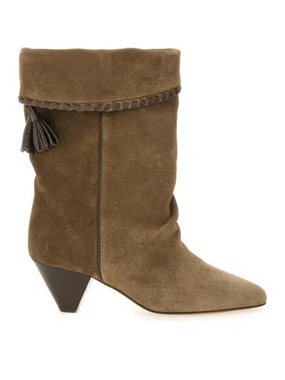 Isabel Marant Boot Dalby In Brown