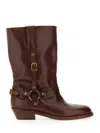 Isabel Marant Brown Heiko Mid-calf Boots In Brown