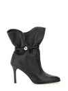 Isabel Marant Lolya Leather Boots In Black