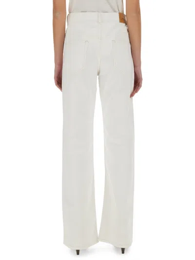 Isabel Marant Bootcut Jeans In White
