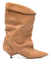 Isabel Marant 45mm Edrik Boots In Brown
