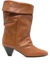 Isabel Marant 55mm Dalby Draped Leather Boots