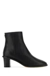 Isabel Marant Julda Embellished Leather Ankle Boots In Black